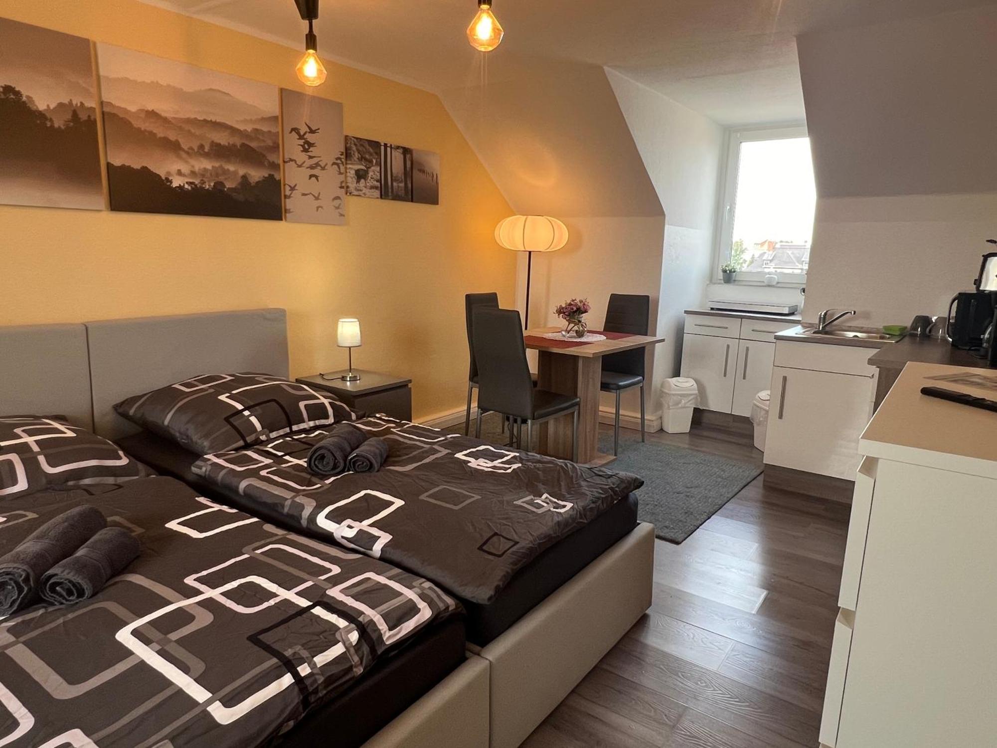 Studio Apartment Fruehauf Geithain Exterior foto